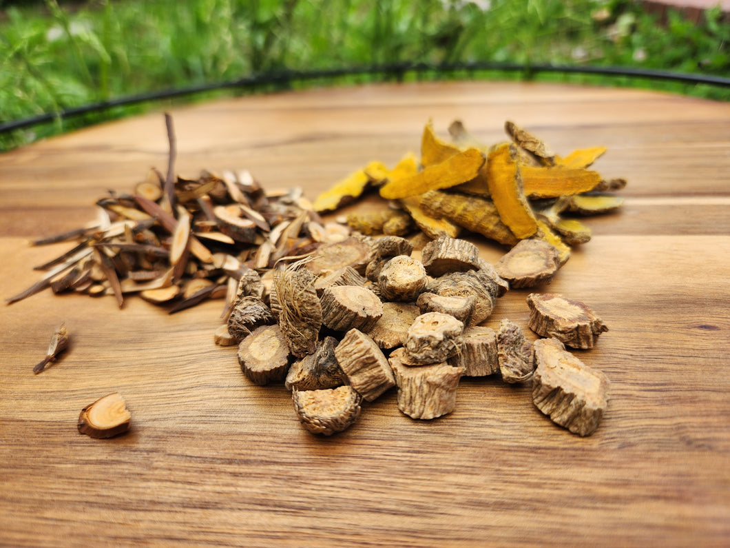 Cinnamon Twig Turmeric Fang Feng  Tea